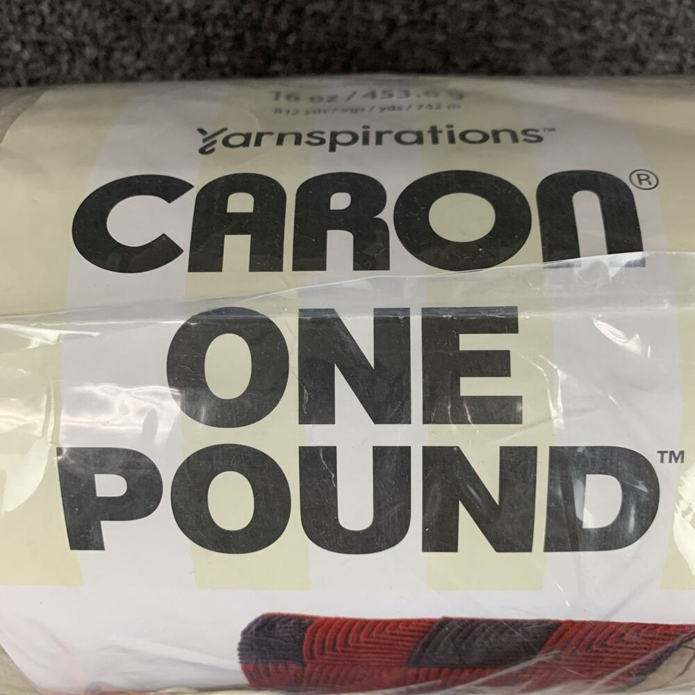 Lot Of 2 Yarnspirations Caron One Pound Off White Acrylic Yarn 16oz 812yds - Picture 6 of 6